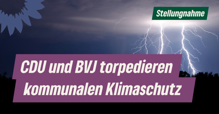 CDU und BVJ torpedieren kommunalen Klimaschutz in Jork